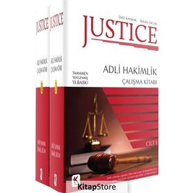 JUSTICE ADLI HAKIMLIK ÇALIŞMA KİTABI (2 CILT) - İSMAİL ERCAN;ÜMİT KAYMAK