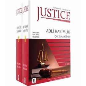 JUSTICE ADLI HAKIMLIK ÇALIŞMA KİTABI (2 CILT) - İSMAİL ERCAN;ÜMİT KAYMAK