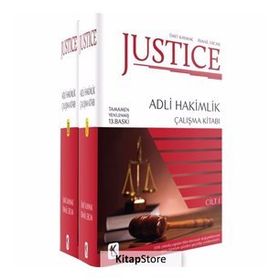 JUSTICE ADLI HAKIMLIK ÇALIŞMA KİTABI (2 CILT) - İSMAİL ERCAN;ÜMİT KAYMAK