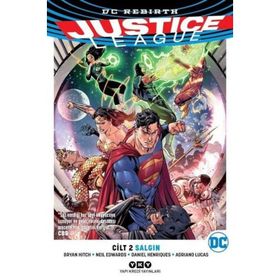 Justice League Cilt 2 - Salgın / Neil Edwards / Yapı Kredi Yayınları
