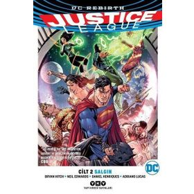 Justice League Cilt 2 - Salgın / Neil Edwards / Yapı Kredi Yayınları