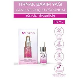 Juvenis 10 ml E Vitamini İçeren Güçlendirici ve Nemlendirici Spa Etkili Tırnak Bakım Yağı
