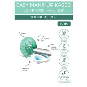 Juvenis 50 ml Tek Kullanımlık Kremli Manikür Kasesi