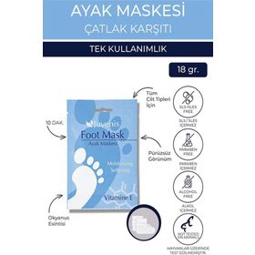 Juvenis E Vitaminli Pürüzsüzleştiren Nemlendirici ve Çatlak Karşıtı Çorap Tipi Ayak Maskesi