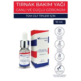 Juvenis Erkeklere Özel Buğday Yağlı Nemlendiren E Vitaminli 10 ml Tırnak Bakımı Yağı