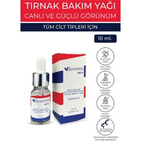 Juvenis Erkeklere Özel Buğday Yağlı Nemlendiren E Vitaminli 10 ml Tırnak Bakımı Yağı