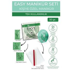 Juvenis Evde Tırnak Bakımı Tek Kullanımlık Manikür Seti