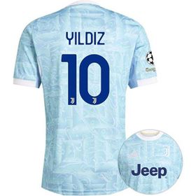 Juventus 2025/26 Yeni Sezon Mavi Kenan Yıldız Deplasman Forması