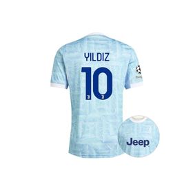 Juventus 2025/26 Yeni Sezon Mavi Kenan Yıldız Deplasman Forması