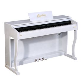 Jwin Beyaz Sapphıire SDP-320W Çekiç Aksiyonlu 88 Tuşlu Dijital Piyano