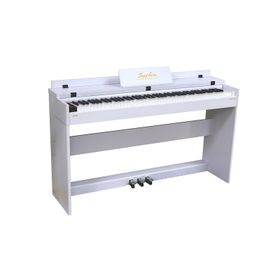 Jwin Beyaz Sapphire SDP-140W 88 Tuşlu Çekiç Aksiyonlu Dijital Piyano