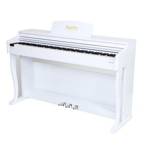Jwin Beyaz Sapphire SDP-220W Çekiç Aksiyonlu 88 Tuşlu Dijital Piyano