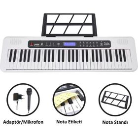 Jwin CTK-3000 61 Tuşlu Tuş Hassasiyetli Beyaz Org
