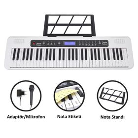Jwin Ctk-3000Wh 61 5 Oktav Tuş Hassasiyetli Org