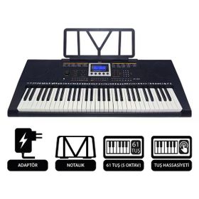 Jwin JTK-3350 61 Tuş Hassasiyetli 5 Oktav Org