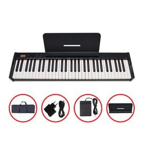Jwin JTK-6103B Şarjlı Tuş Hassasiyetli 61 Tuşlu Org + Çanta + Pedal ve Adaptör