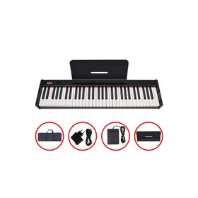 Jwin JTK-6103B Şarjlı Tuş Hassasiyetli 61 Tuşlu Org + Çanta + Pedal ve Adaptör