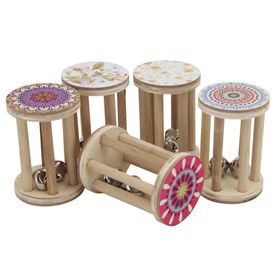Jwin KZ-602 Kafesli Ahşap El Zili/Çıngırak