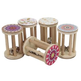 Jwin KZ-602 Kafesli Ahşap El Zili/Çıngırak
