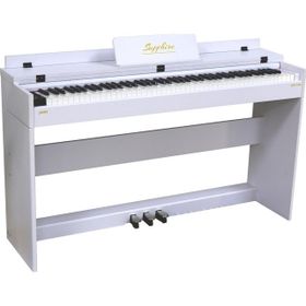 Jwin Sapphire SDP-140WH Çekiç Aksiyonlu 88 Tuş 3 Pedal Dijital Piyano.