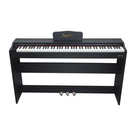 Jwin Siyah Sapphire SDP-120BK 88 Tuşlu Çekiç Aksiyonlu Dijital Piyano