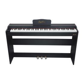 Jwin Siyah Sapphire SDP-120BK 88 Tuşlu Çekiç Aksiyonlu Dijital Piyano