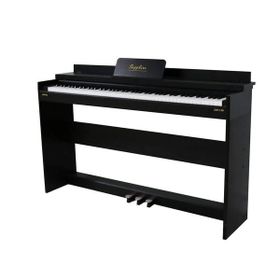 Jwin Siyah Sapphire SDP-140BK 88 Tuşlu Kapaklı Çekiç Aksiyonlu Dijital Piyano