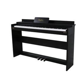 Jwin Siyah Sapphire SDP-140BK 88 Tuşlu Kapaklı Çekiç Aksiyonlu Dijital Piyano