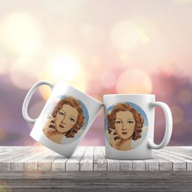 K-155 Georgette Magritte Eser Baskılı Hediyelik Kupa Bardak