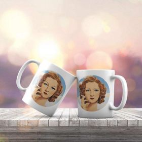 K-155 Georgette Magritte Eser Baskılı Hediyelik Kupa Bardak