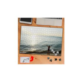 K203 Denizde Ellerini Açmış Çocuk 240 Parça Puzzle Yapboz Tablo
