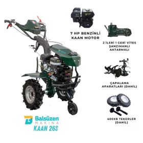 Kaan CP-26 S 7 hp İpli Benzinli Çapa Makinesi