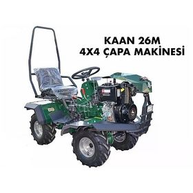 Kaan CP 26M 4x4 Oturaklı Çapa Makinesi
