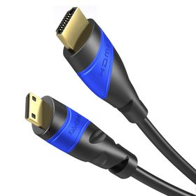 KabelDirekt Siyah 5 m Çift Yönlü HDMI Kablosu
