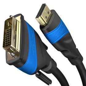 KabelDirekt Siyah 5 m Çift Yönlü HDMI Kablosu
