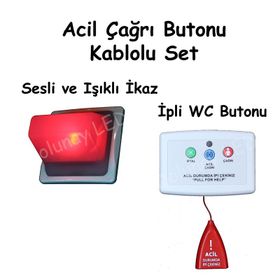 Kablolu Acil Çağrı Butonu