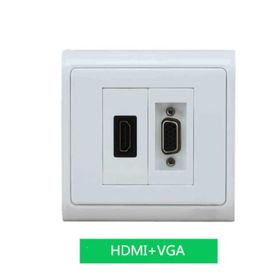 Kablolu Vga HDMI Duvar Prizi