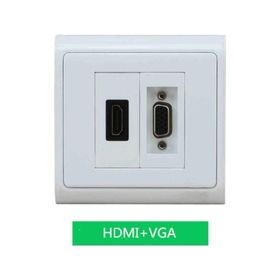 Kablolu Vga HDMI Duvar Prizi