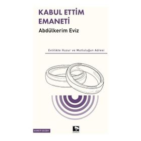 Kabul Ettim Emaneti - Abdulkerim Eviz - Çınaraltı Yayınları