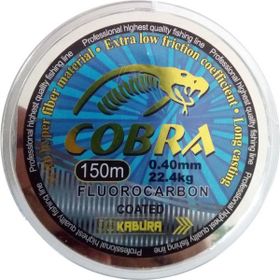 Kabura Cobra 0.26 mm x 150 mt Fluoro Carbon Olta Misinası