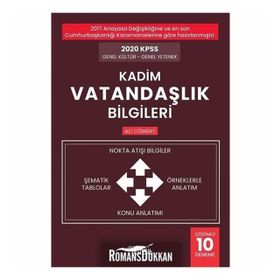 Kadim Vatandaşlık Bilgileri - Ali Cömert