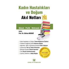 Kadın Hastalıkları ve Doğum Akıl Notları-Güneş Tıp Kitabevi