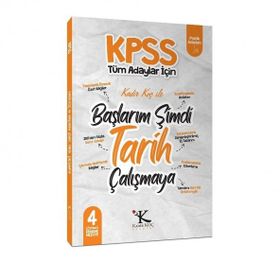 Kadir Koç Akademi 2022 KPSS Başlarım Şimdi Tarih Çalışmaya Ders Notları