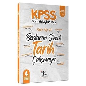 Kadir Koç Akademi 2022 KPSS Başlarım Şimdi Tarih Çalışmaya Ders Notları