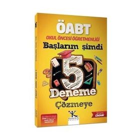 Kadir Koç Akademi 2023 ÖABT Okul Öncesi Öğretmenliği Başlarım Şimdi 5 Deneme Çözmeye