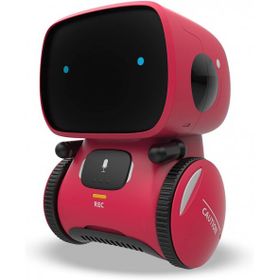 KaeKid Kırmızı Dokunmatik Sensörlü İnteraktif Akıllı Robotik