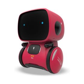 KaeKid Kırmızı Dokunmatik Sensörlü İnteraktif Akıllı Robotik