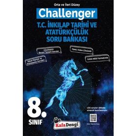 Kafa Dengi 8.Sınıf LGS Challenger İnkılap Tarihi Soru Bankası