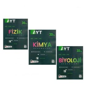 Kafa Dengi - AYT Fizik Kimya ve Biyoloji Deneme Seti 3 Kitap