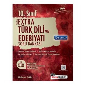 Kafa Dengi Yayınları 10. Sınıf Türk Dili ve Edebiyatı Extra Soru Bankası